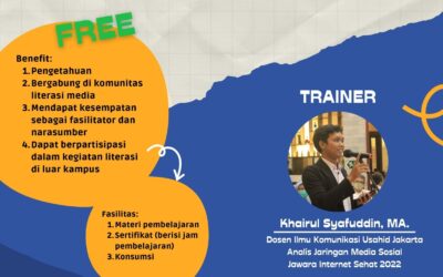 Training of Trainer Analisis Jaringan Media Sosial dan Literasi Media