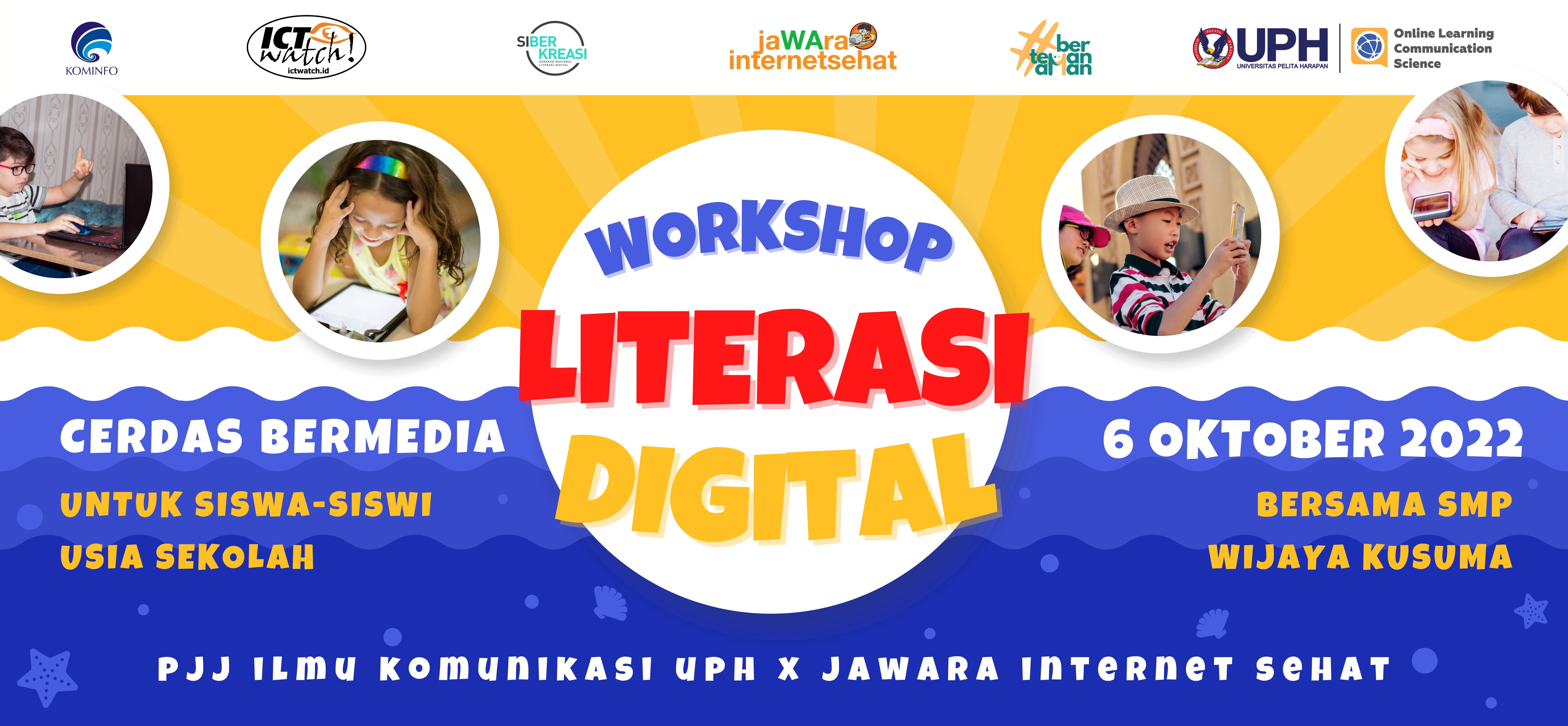 Workshop Literasi Digital: Tangkal Hoaks dan Cerdas Bermedia