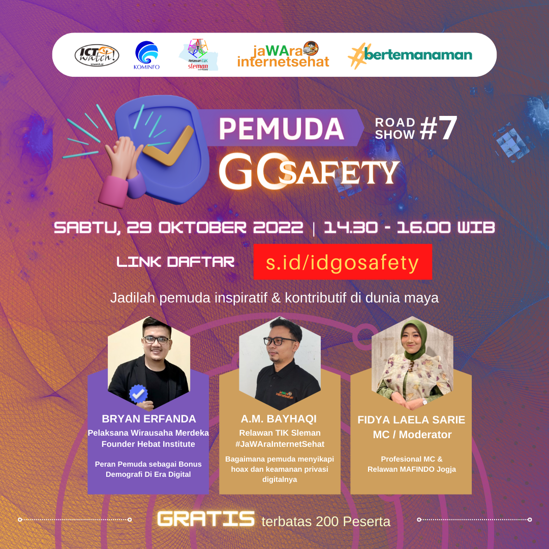 PEMUDA go Safety #7 – #indonesiaamanberdigital