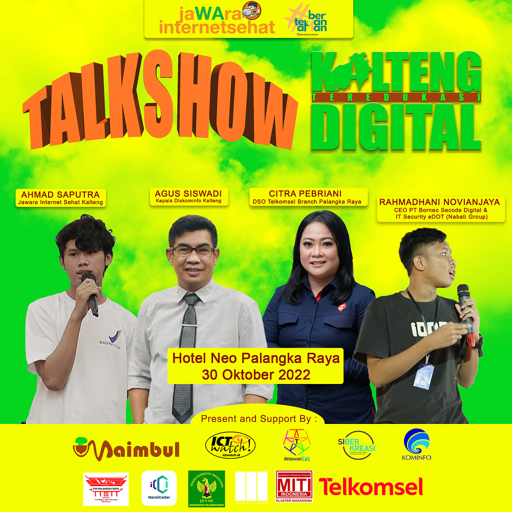 Talkshow : Kalteng Teredukasi Digital