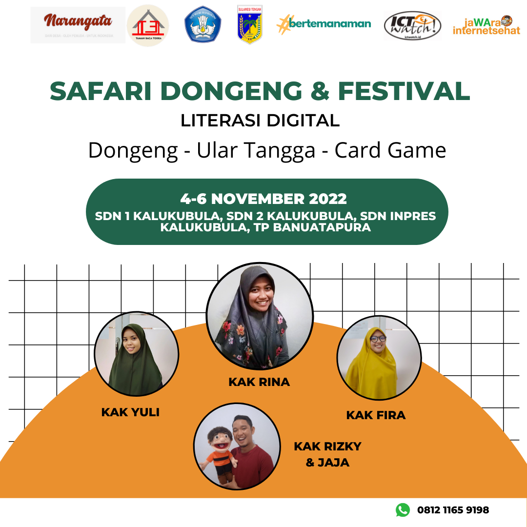 Safari Dongeng dan Festival Literasi Digital